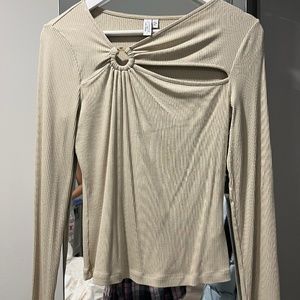 & Other Stories Asymmetric Cut Out Top